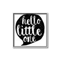 Picture of Hello Little One _GroupedProduct_Square_Mini_ _GroupedProduct_Square_Canvas_Framed_
