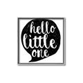 Picture of Hello Little One _GroupedProduct_Square_Mini_ _GroupedProduct_Square_Canvas_Framed_