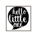 Picture of Hello Little One _GroupedProduct_Square_Mini_ _GroupedProduct_Square_Canvas_Framed_