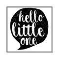 Picture of Hello Little One _GroupedProduct_Square_Mini_ _GroupedProduct_Square_Canvas_Framed_