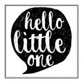 Picture of Hello Little One _GroupedProduct_Square_Mini_ _GroupedProduct_Square_Canvas_Framed_