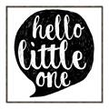 Picture of Hello Little One _GroupedProduct_Square_Mini_ _GroupedProduct_Square_Canvas_Framed_