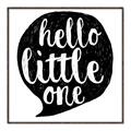 Picture of Hello Little One _GroupedProduct_Square_Mini_ _GroupedProduct_Square_Canvas_Framed_