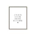 Picture of Let me love you _GroupedProduct_Rectangle_Portrait_Mini_ _GroupedProduct_Rectangle_Portrait_Canvas_Framed_