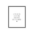 Picture of Let me love you _GroupedProduct_Rectangle_Portrait_Mini_ _GroupedProduct_Rectangle_Portrait_Canvas_Framed_