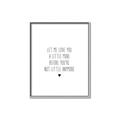 Picture of Let me love you _GroupedProduct_Rectangle_Portrait_Mini_ _GroupedProduct_Rectangle_Portrait_Canvas_Framed_