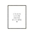 Picture of Let me love you _GroupedProduct_Rectangle_Portrait_Mini_ _GroupedProduct_Rectangle_Portrait_Canvas_Framed_
