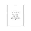 Picture of Let me love you _GroupedProduct_Rectangle_Portrait_Mini_ _GroupedProduct_Rectangle_Portrait_Canvas_Framed_