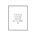 Picture of Let me love you _GroupedProduct_Rectangle_Portrait_Mini_ _GroupedProduct_Rectangle_Portrait_Canvas_Framed_