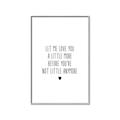 Picture of Let me love you _GroupedProduct_Rectangle_Portrait_Mini_ _GroupedProduct_Rectangle_Portrait_Canvas_Framed_
