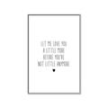 Picture of Let me love you _GroupedProduct_Rectangle_Portrait_Mini_ _GroupedProduct_Rectangle_Portrait_Canvas_Framed_