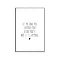 Picture of Let me love you _GroupedProduct_Rectangle_Portrait_Mini_ _GroupedProduct_Rectangle_Portrait_Canvas_Framed_