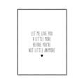 Picture of Let me love you _GroupedProduct_Rectangle_Portrait_Mini_ _GroupedProduct_Rectangle_Portrait_Canvas_Framed_