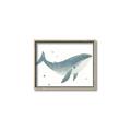 Picture of Blue Whale _GroupedProduct_Rectangle_Landscape_Mini_ _GroupedProduct_Rectangle_Landscape_Canvas_Framed_