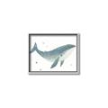 Picture of Blue Whale _GroupedProduct_Rectangle_Landscape_Mini_ _GroupedProduct_Rectangle_Landscape_Canvas_Framed_