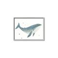 Picture of Blue Whale _GroupedProduct_Rectangle_Landscape_Mini_ _GroupedProduct_Rectangle_Landscape_Canvas_Framed_