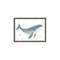 Picture of Blue Whale _GroupedProduct_Rectangle_Landscape_Mini_ _GroupedProduct_Rectangle_Landscape_Canvas_Framed_