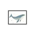 Picture of Blue Whale _GroupedProduct_Rectangle_Landscape_Mini_ _GroupedProduct_Rectangle_Landscape_Canvas_Framed_
