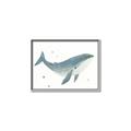 Picture of Blue Whale _GroupedProduct_Rectangle_Landscape_Mini_ _GroupedProduct_Rectangle_Landscape_Canvas_Framed_