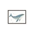 Picture of Blue Whale _GroupedProduct_Rectangle_Landscape_Mini_ _GroupedProduct_Rectangle_Landscape_Canvas_Framed_