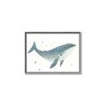 Picture of Blue Whale _GroupedProduct_Rectangle_Landscape_Mini_ _GroupedProduct_Rectangle_Landscape_Canvas_Framed_