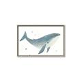Picture of Blue Whale _GroupedProduct_Rectangle_Landscape_Mini_ _GroupedProduct_Rectangle_Landscape_Canvas_Framed_