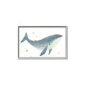Picture of Blue Whale _GroupedProduct_Rectangle_Landscape_Mini_ _GroupedProduct_Rectangle_Landscape_Canvas_Framed_