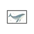 Picture of Blue Whale _GroupedProduct_Rectangle_Landscape_Mini_ _GroupedProduct_Rectangle_Landscape_Canvas_Framed_