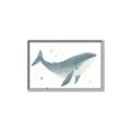 Picture of Blue Whale _GroupedProduct_Rectangle_Landscape_Mini_ _GroupedProduct_Rectangle_Landscape_Canvas_Framed_
