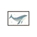 Picture of Blue Whale _GroupedProduct_Rectangle_Landscape_Mini_ _GroupedProduct_Rectangle_Landscape_Canvas_Framed_