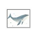 Picture of Blue Whale _GroupedProduct_Rectangle_Landscape_Mini_ _GroupedProduct_Rectangle_Landscape_Canvas_Framed_