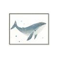 Picture of Blue Whale _GroupedProduct_Rectangle_Landscape_Mini_ _GroupedProduct_Rectangle_Landscape_Canvas_Framed_