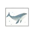 Picture of Blue Whale _GroupedProduct_Rectangle_Landscape_Mini_ _GroupedProduct_Rectangle_Landscape_Canvas_Framed_