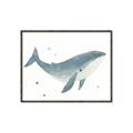 Picture of Blue Whale _GroupedProduct_Rectangle_Landscape_Mini_ _GroupedProduct_Rectangle_Landscape_Canvas_Framed_