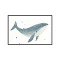 Picture of Blue Whale _GroupedProduct_Rectangle_Landscape_Mini_ _GroupedProduct_Rectangle_Landscape_Canvas_Framed_