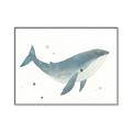 Picture of Blue Whale _GroupedProduct_Rectangle_Landscape_Mini_ _GroupedProduct_Rectangle_Landscape_Canvas_Framed_