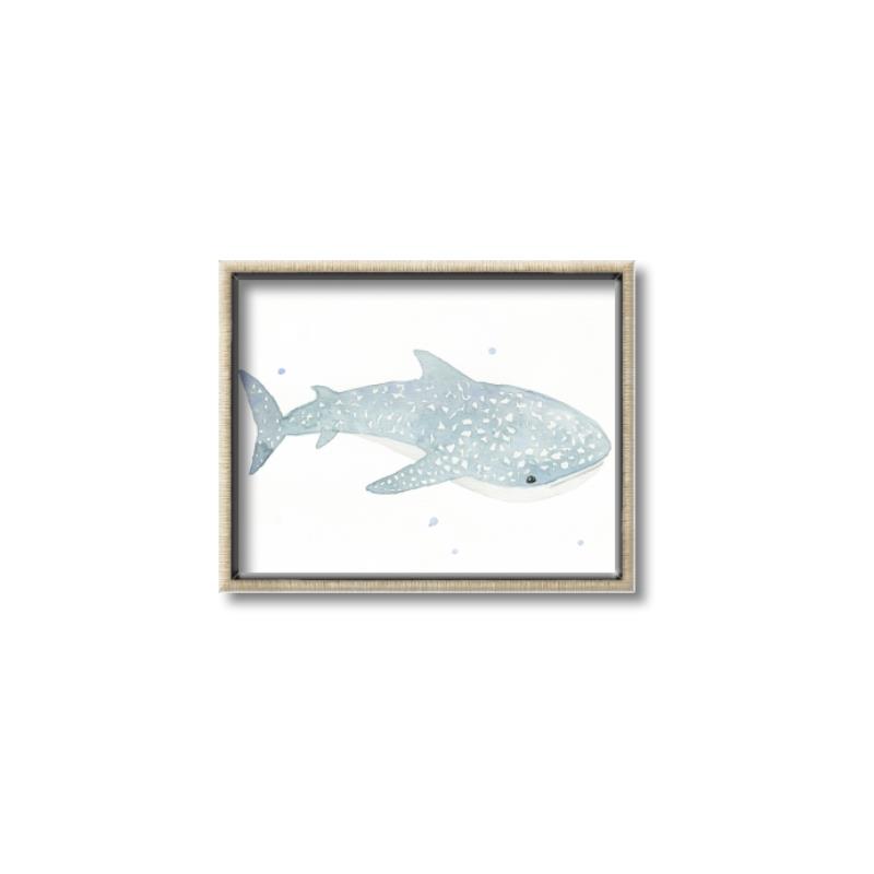 Picture of Blue Whale lll _GroupedProduct_Rectangle_Landscape_Mini_ _GroupedProduct_Rectangle_Landscape_Canvas_Framed_