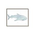 Picture of Blue Whale lll _GroupedProduct_Rectangle_Landscape_Mini_ _GroupedProduct_Rectangle_Landscape_Canvas_Framed_