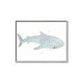 Picture of Blue Whale lll _GroupedProduct_Rectangle_Landscape_Mini_ _GroupedProduct_Rectangle_Landscape_Canvas_Framed_