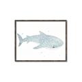 Picture of Blue Whale lll _GroupedProduct_Rectangle_Landscape_Mini_ _GroupedProduct_Rectangle_Landscape_Canvas_Framed_