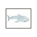 Picture of Blue Whale lll _GroupedProduct_Rectangle_Landscape_Mini_ _GroupedProduct_Rectangle_Landscape_Canvas_Framed_