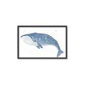 Picture of Blue Whale ll _GroupedProduct_Rectangle_Landscape_Mini_ _GroupedProduct_Rectangle_Landscape_Canvas_Framed_