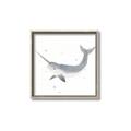 Picture of Narwhal _GroupedProduct_Square_Mini_ _GroupedProduct_Square_Canvas_Framed_