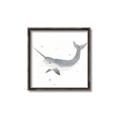 Picture of Narwhal _GroupedProduct_Square_Mini_ _GroupedProduct_Square_Canvas_Framed_