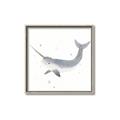 Picture of Narwhal _GroupedProduct_Square_Mini_ _GroupedProduct_Square_Canvas_Framed_
