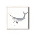 Picture of Narwhal _GroupedProduct_Square_Mini_ _GroupedProduct_Square_Canvas_Framed_