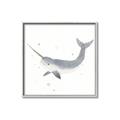 Picture of Narwhal _GroupedProduct_Square_Mini_ _GroupedProduct_Square_Canvas_Framed_