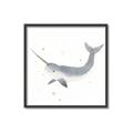 Picture of Narwhal _GroupedProduct_Square_Mini_ _GroupedProduct_Square_Canvas_Framed_