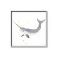 Picture of Narwhal _GroupedProduct_Square_Mini_ _GroupedProduct_Square_Canvas_Framed_