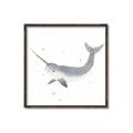Picture of Narwhal _GroupedProduct_Square_Mini_ _GroupedProduct_Square_Canvas_Framed_
